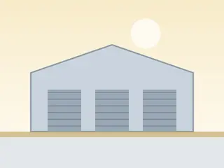 Агуулах 600м², Ханын материал